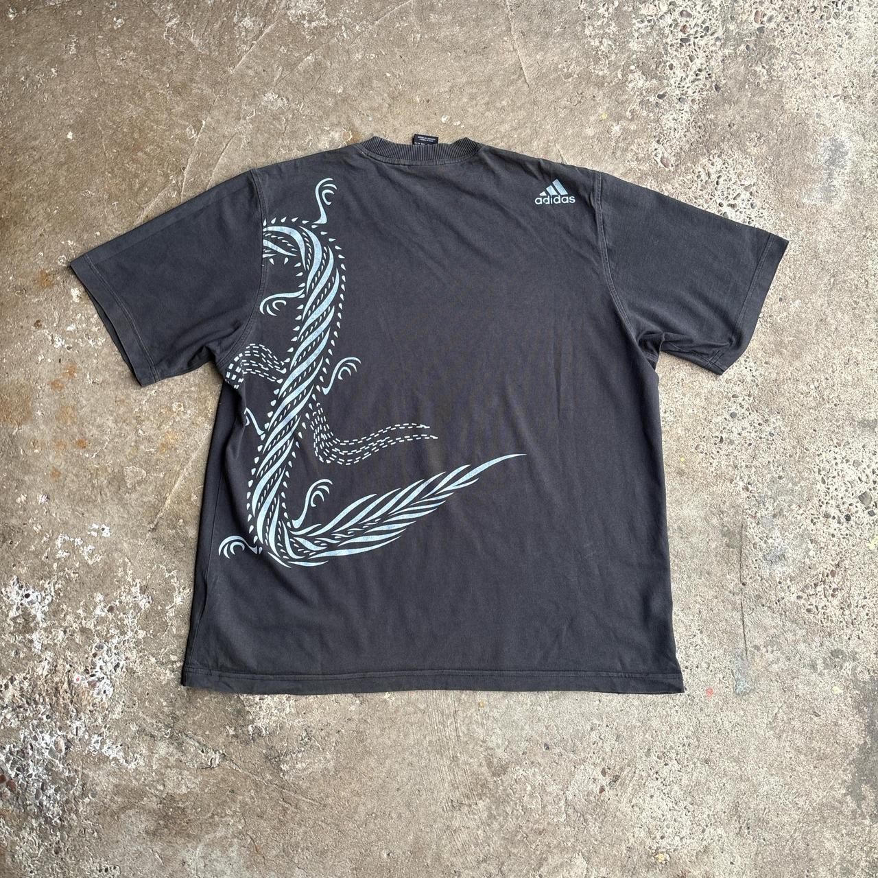 Black Adidas Predator T-Shirt from David Beckham Dragon Series 2005