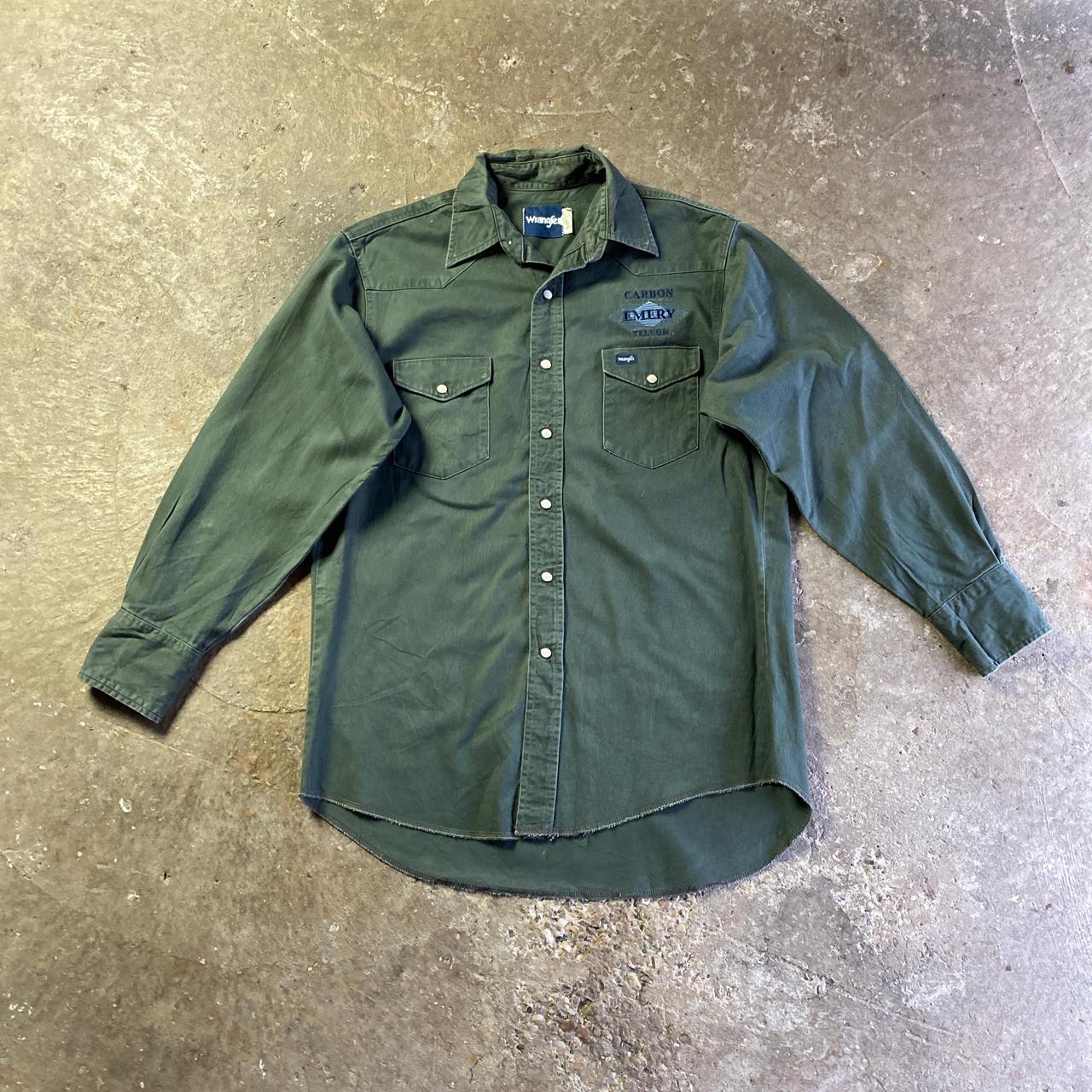 Green Wrangler Workwear Shirt - XL