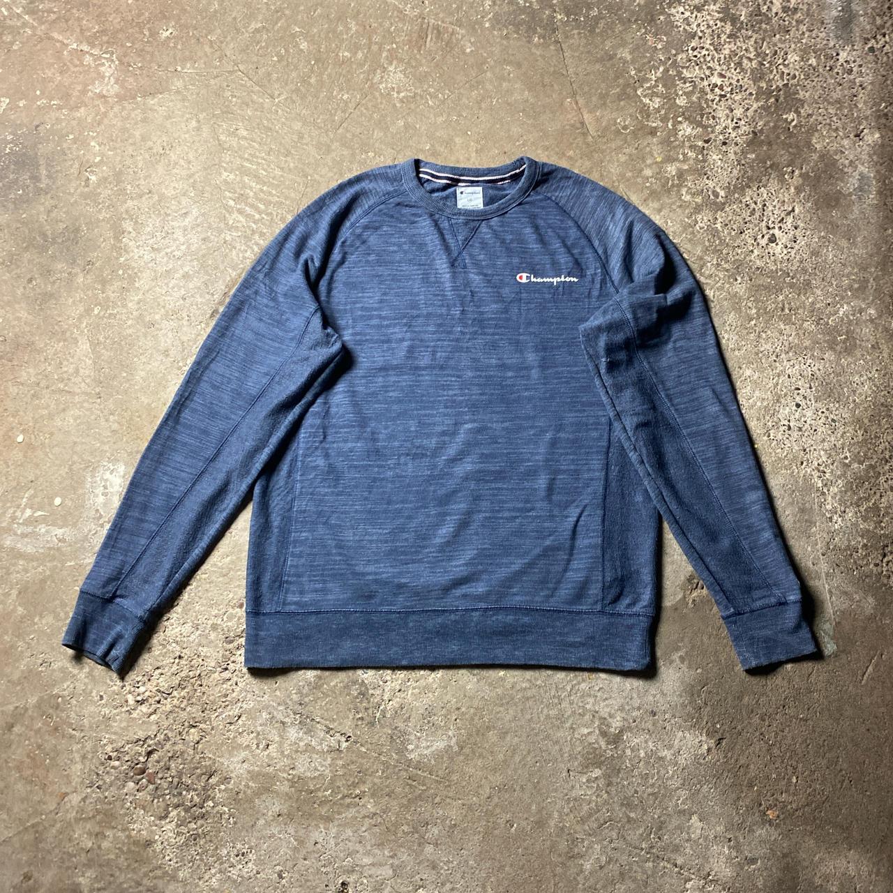 Blue Champion Crewneck Sweatshirt - L