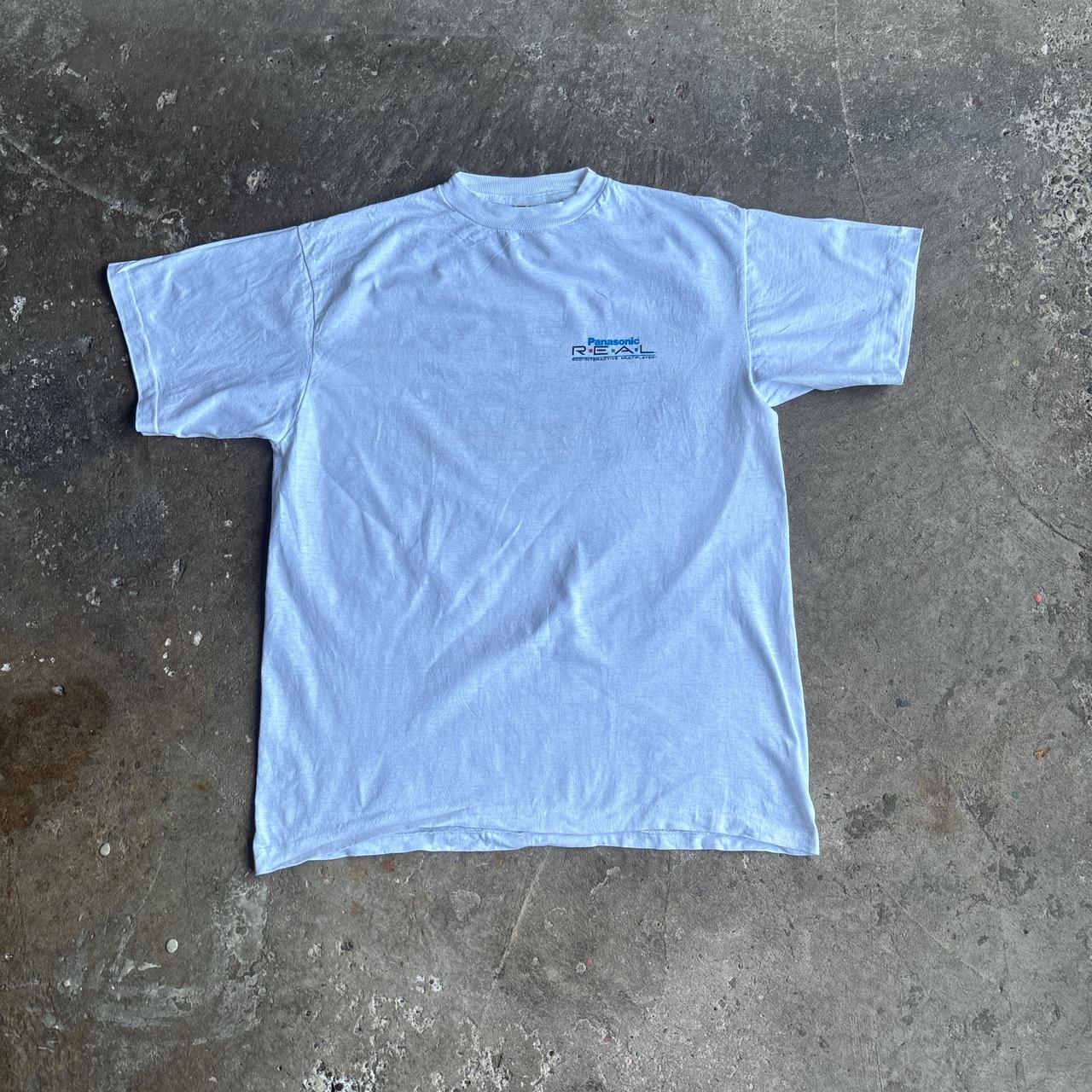 White 90’s Single Stitch Panasonic T-Shirt