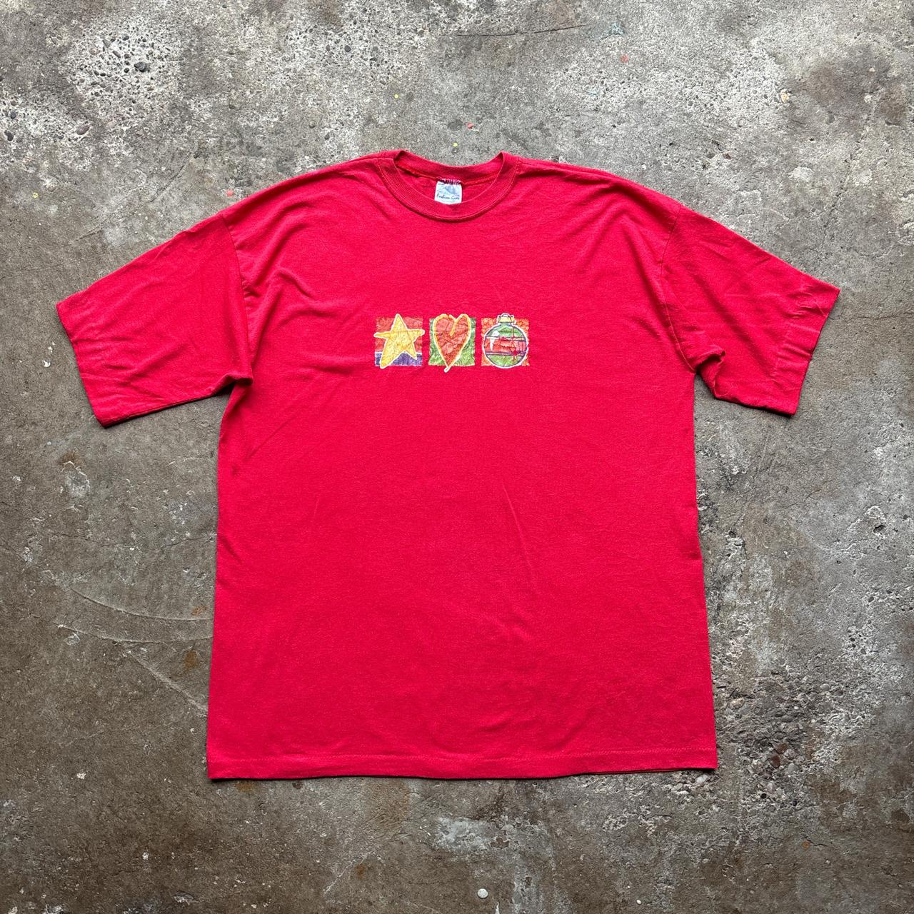 90s festive graphic tee