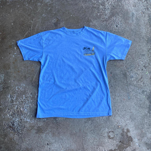 Light Blue “it’s always happy hour” Bar T-Shirt
