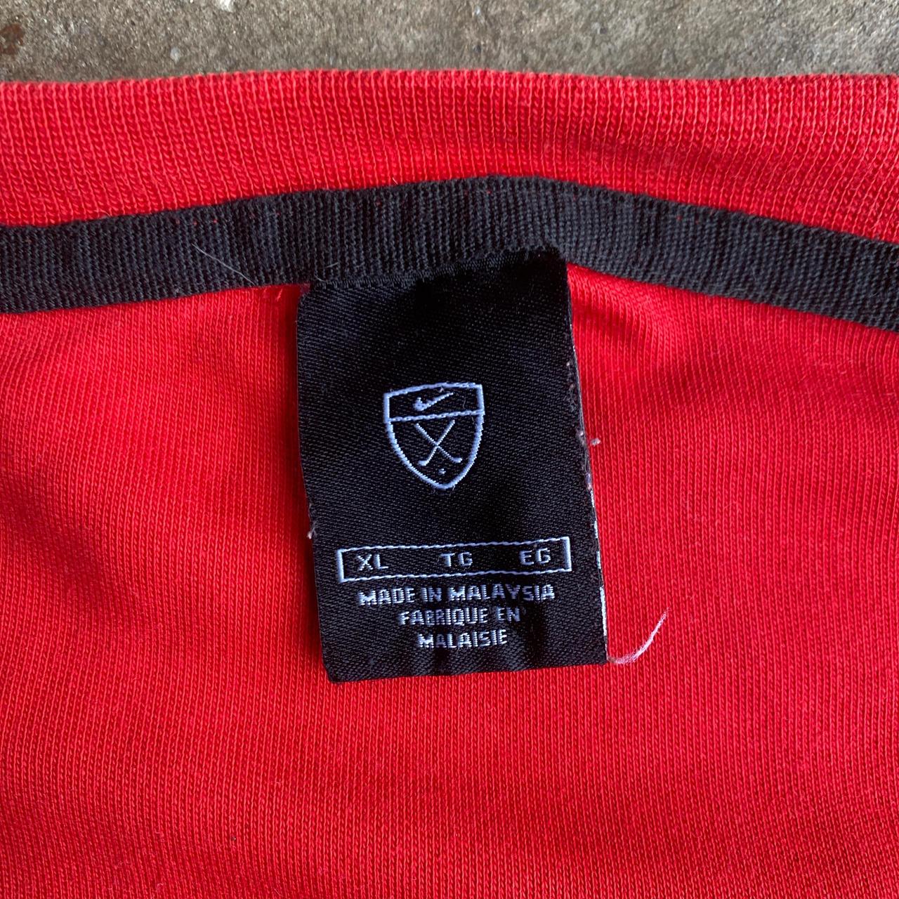 Red Nike Golf Crewneck Jumper - XL