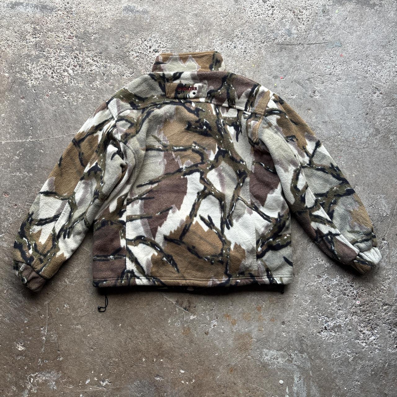 Camo Predator hunting fleece - L