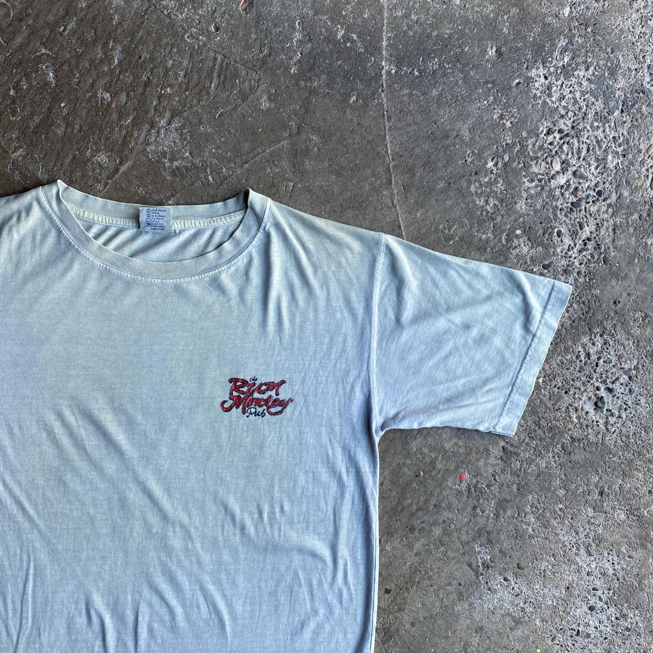 Grey Graphic Rum T-Shirt - 2XL