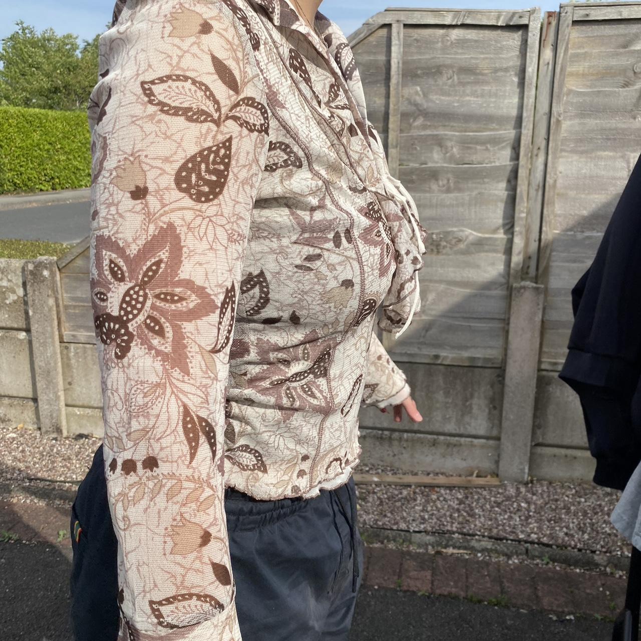 Fashion Studio Patterned Y2K Blouse/Shirt