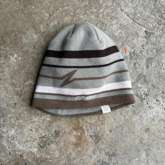 Grey Y2K O’Neill Beanie - One Size
