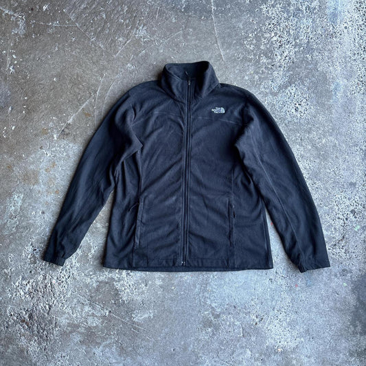 Black Full Zip The North Face Fleece - L (women’s)