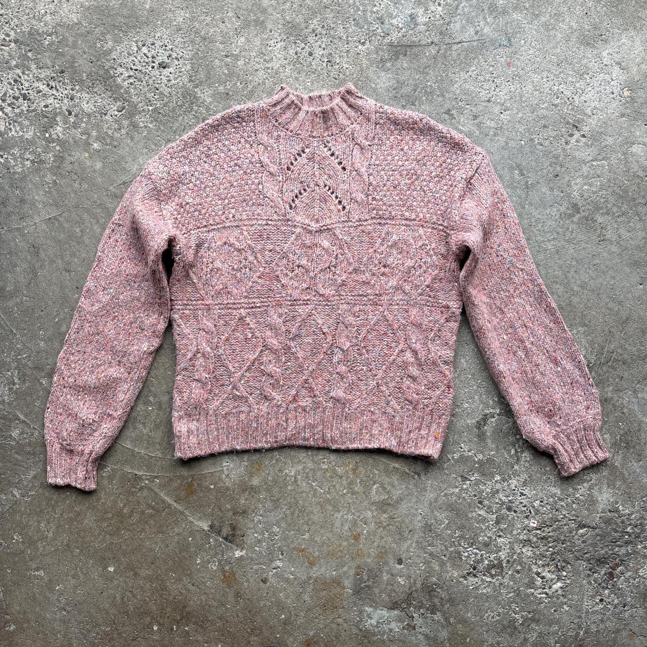 Pink Springfield Knitted wool jumper