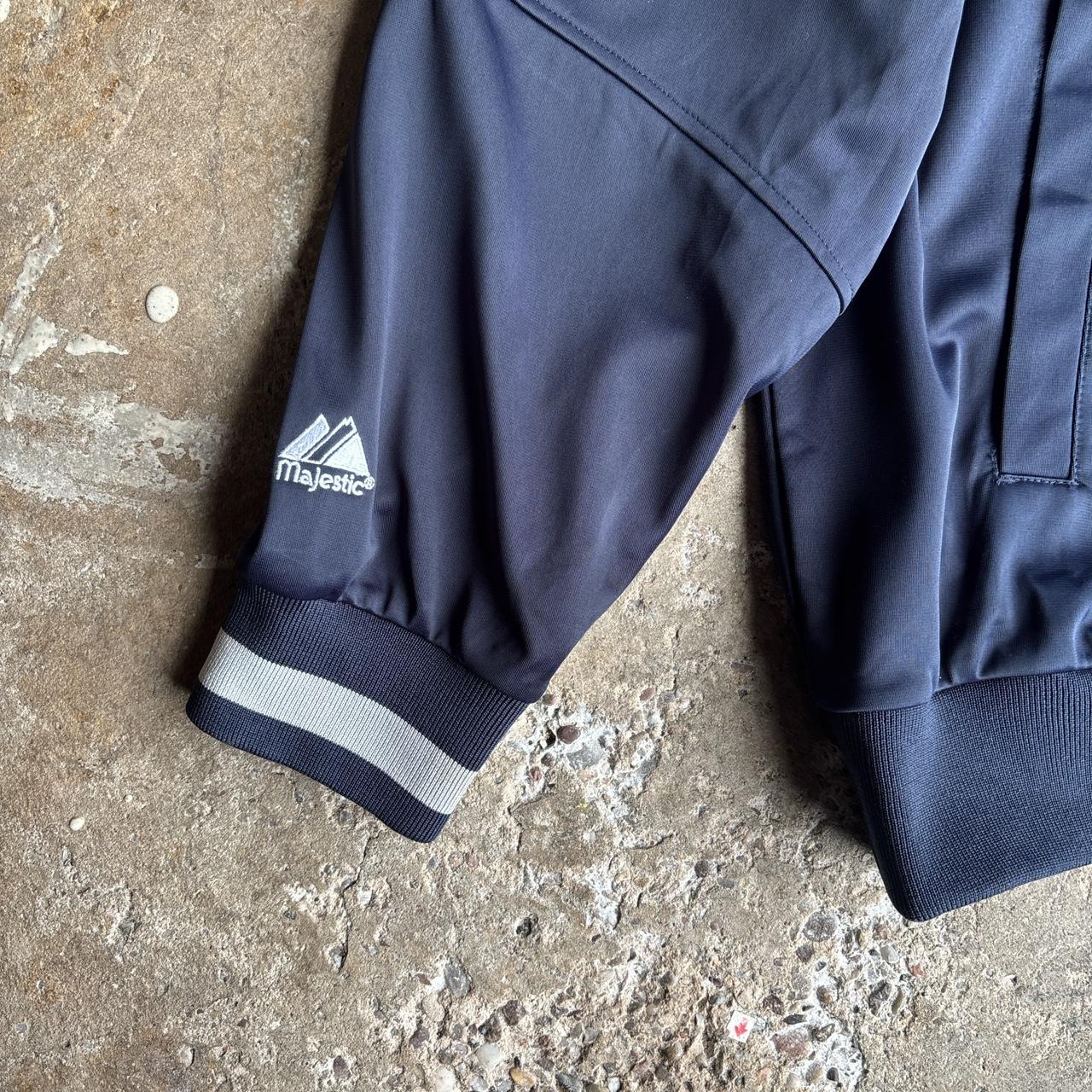 Navy Seattle Mariners Majestic Athletic Tracksuit Jacket