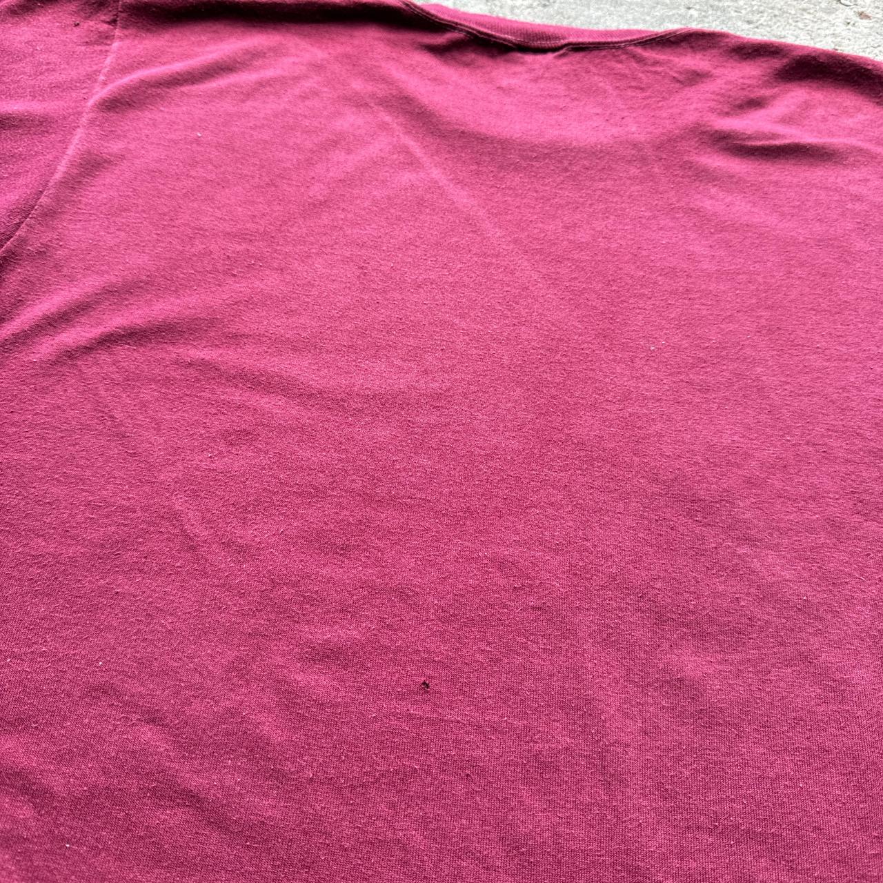 Bergundy Montana graphic tee