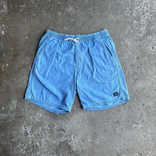 Blue Quiksilver Denim Style Relaxed Shorts