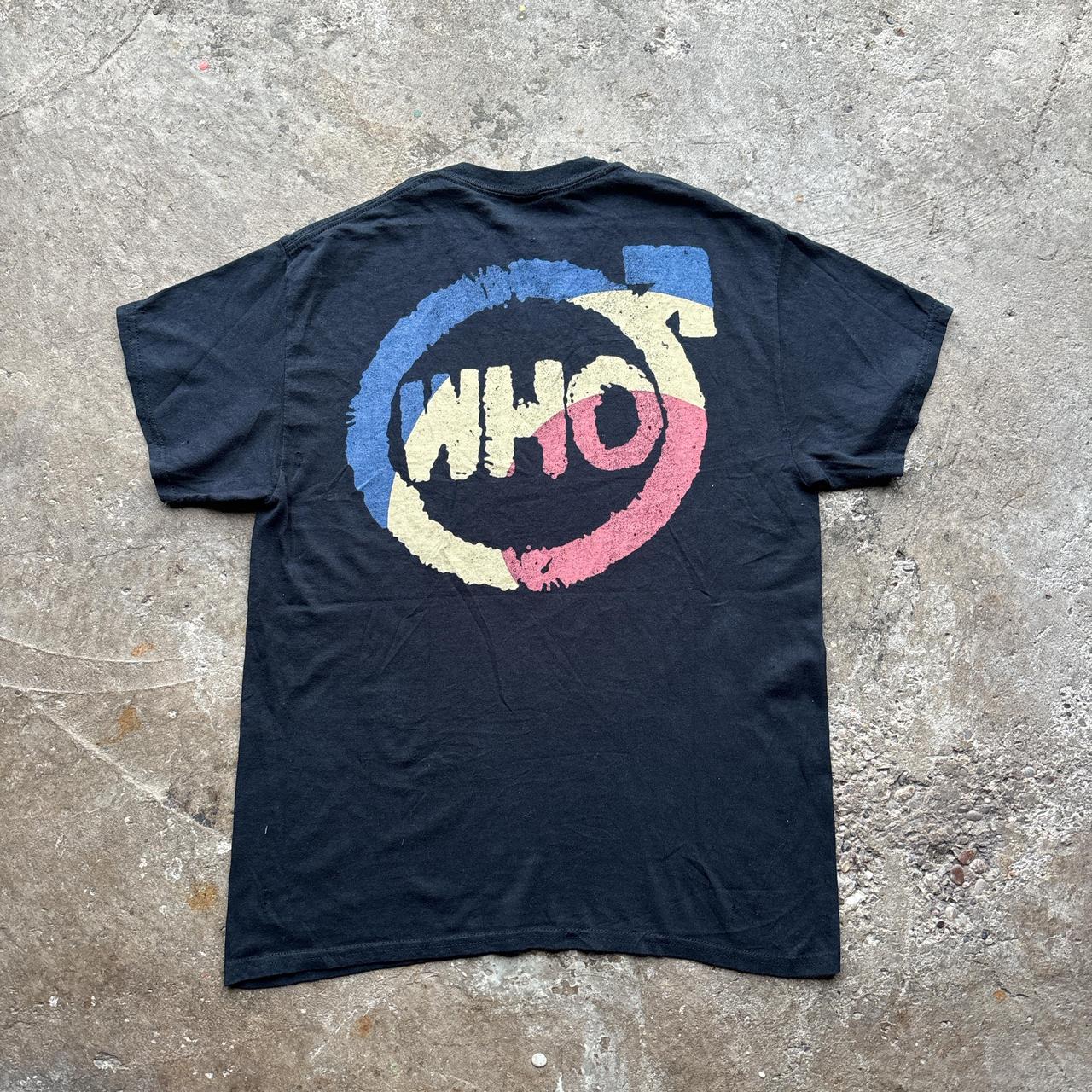 00s black The Who t-shirt