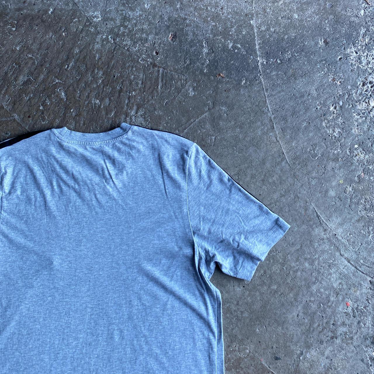 Grey Adidas Logo T-Shirt - L