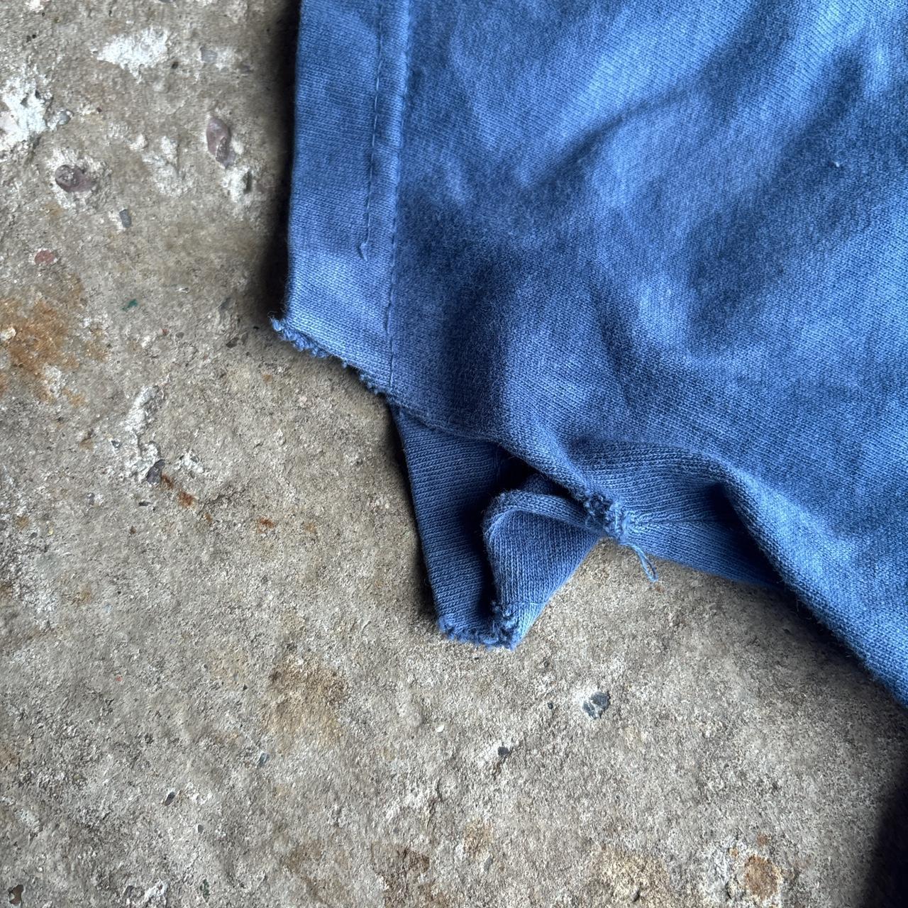 Blue Tie Dye ‘The Mountain’ Graphic T-Shirt