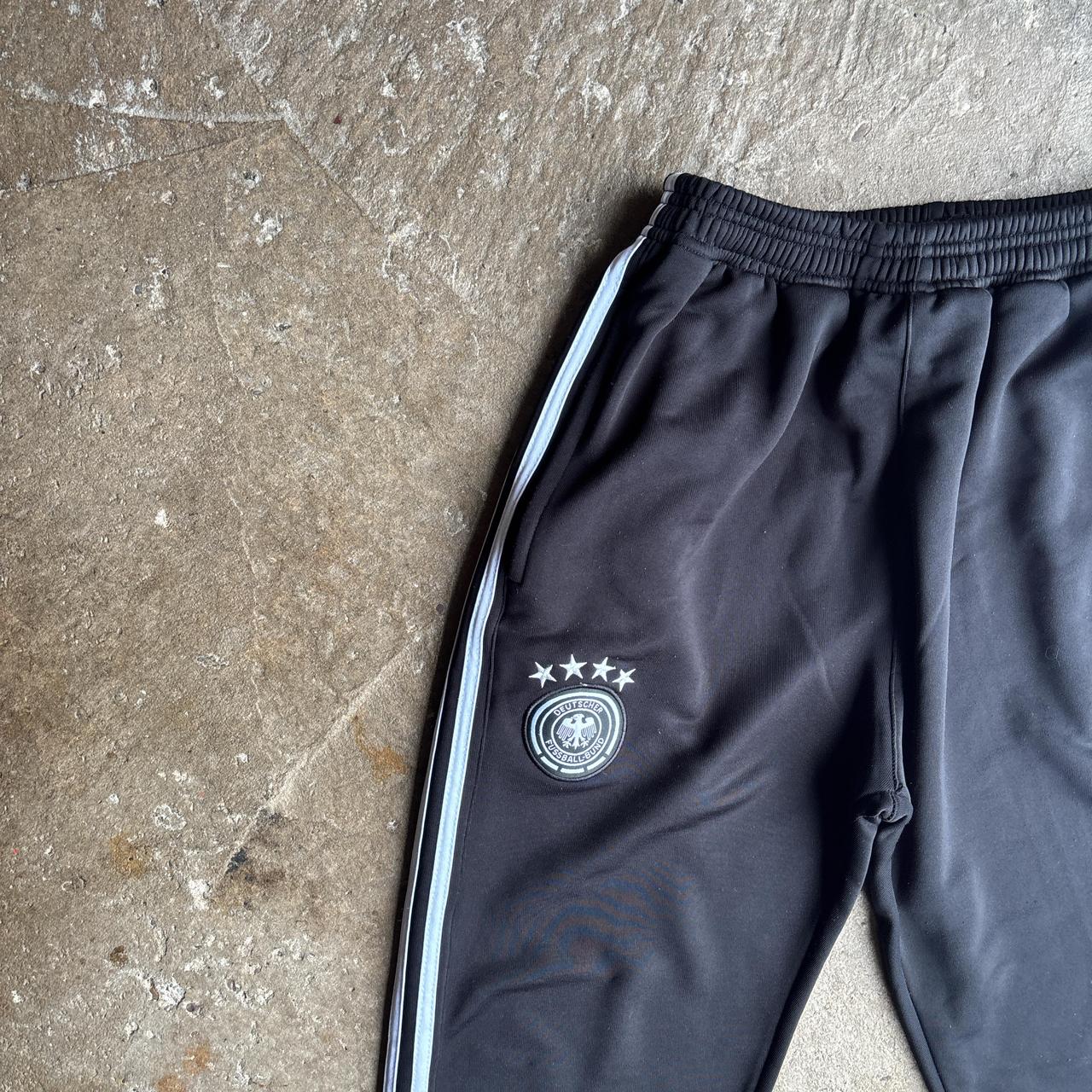Black Adidas Germany Football Sweatpants - XL