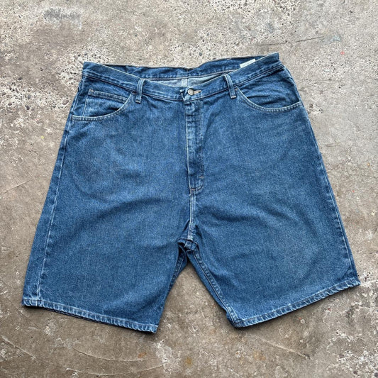 Blue denim Wrangler shorts - W40