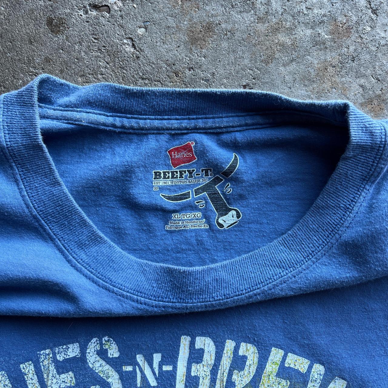 Vintage Blue Washed Pub T-shirt ‘Blues n Brews