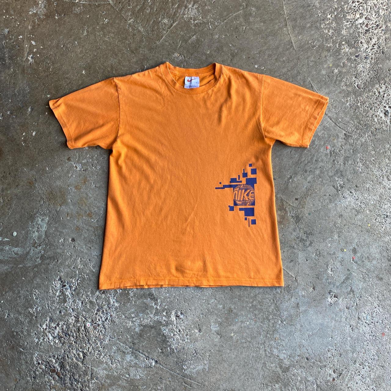 Orange Nike Graphic T-Shirt - L (women’s)