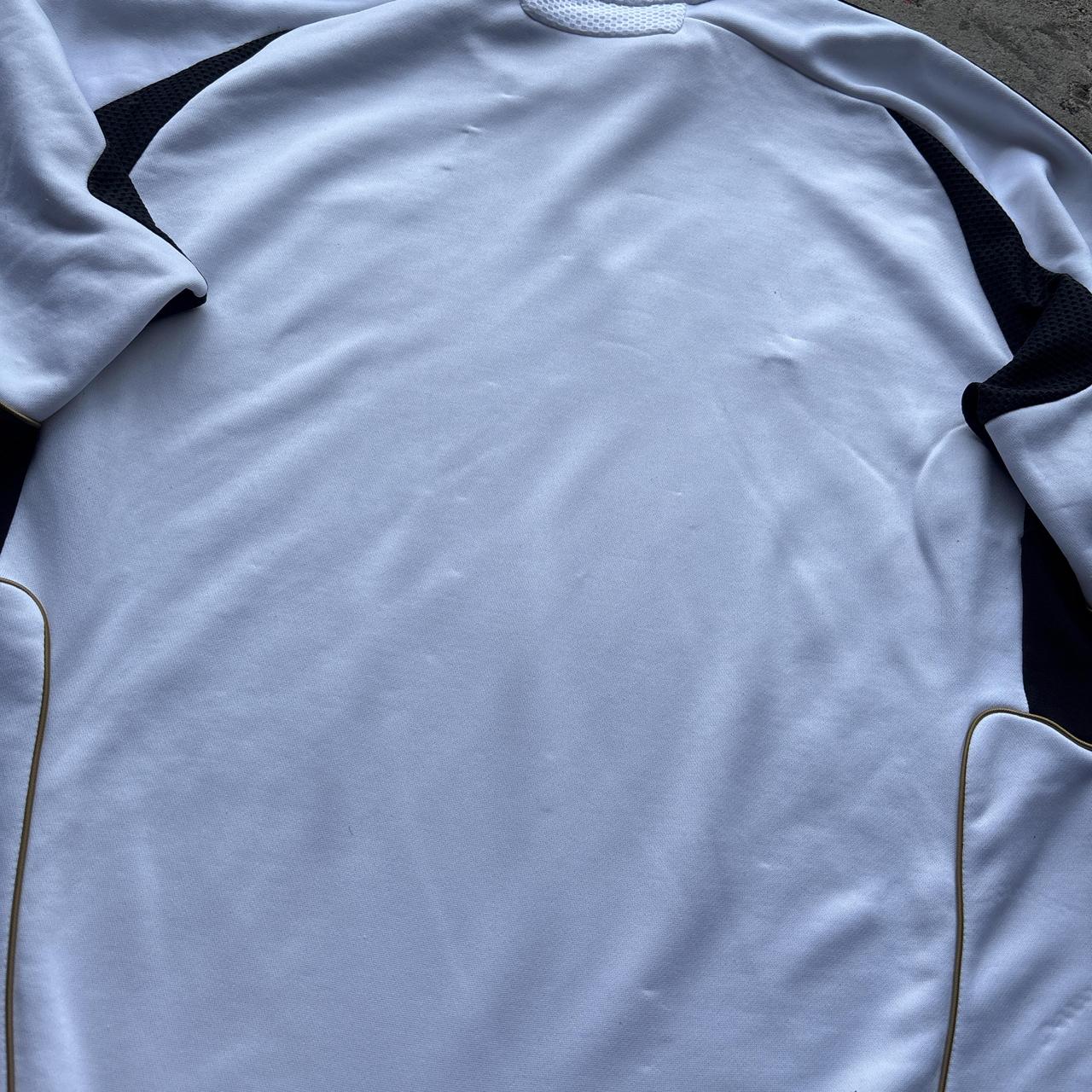 White Adidas Real Madrid training sweatshirt - L