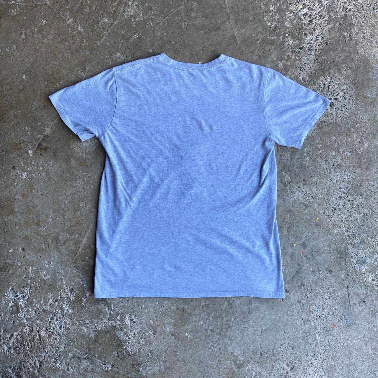 Funny Grey Graphic Beer T-Shirt - M