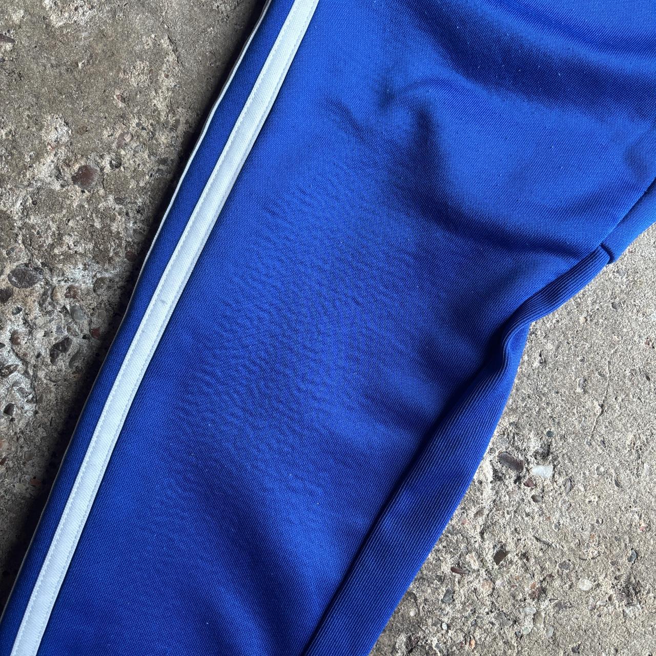 Blue Chelsea Adidas Tracksuit Bottoms