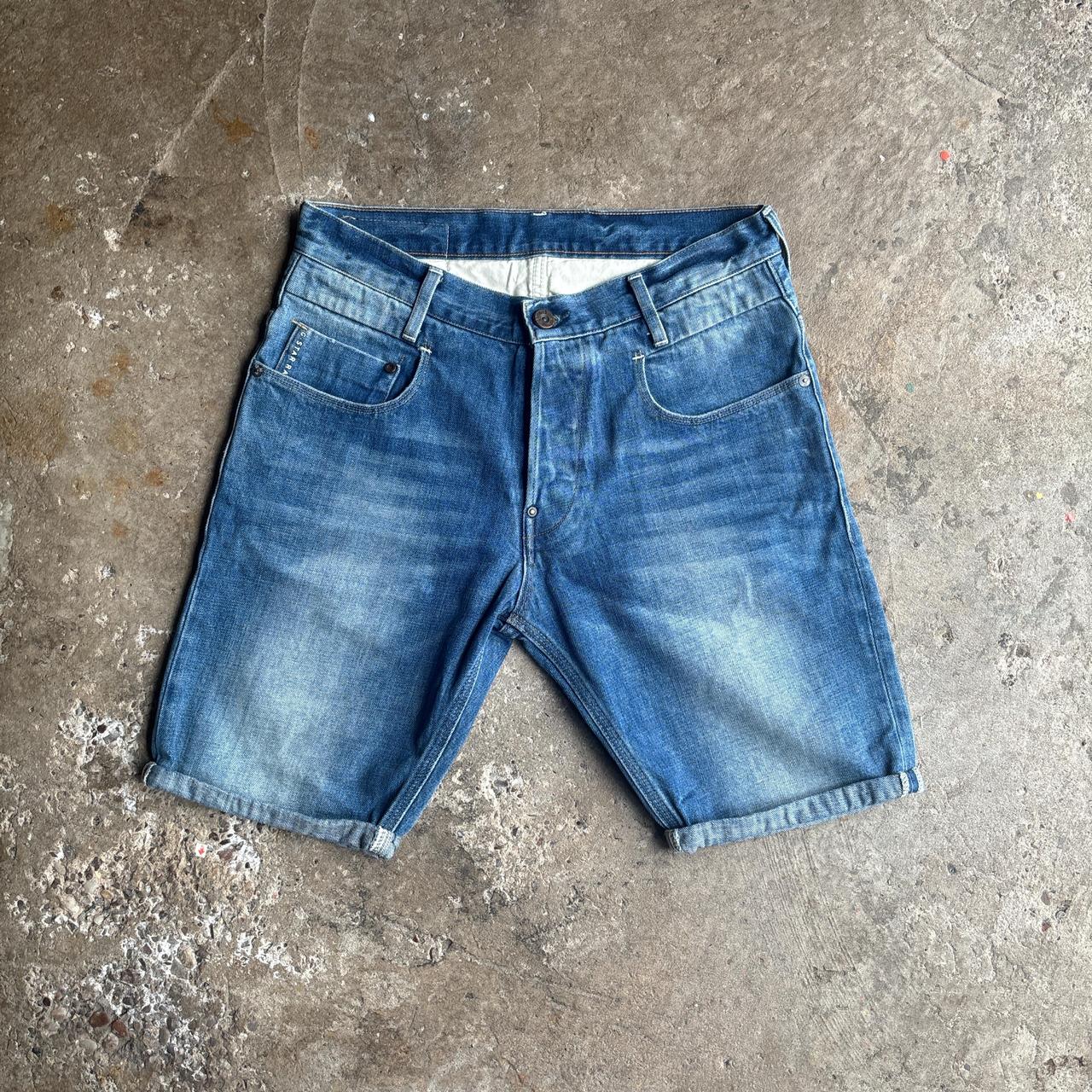 Blue Denim G-STAR Jean Shorts
