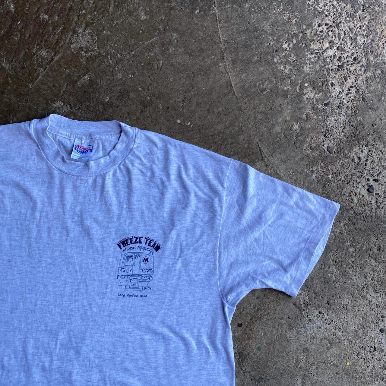 Grey ‘Freeze Team’ Graphic T-Shirt - XL