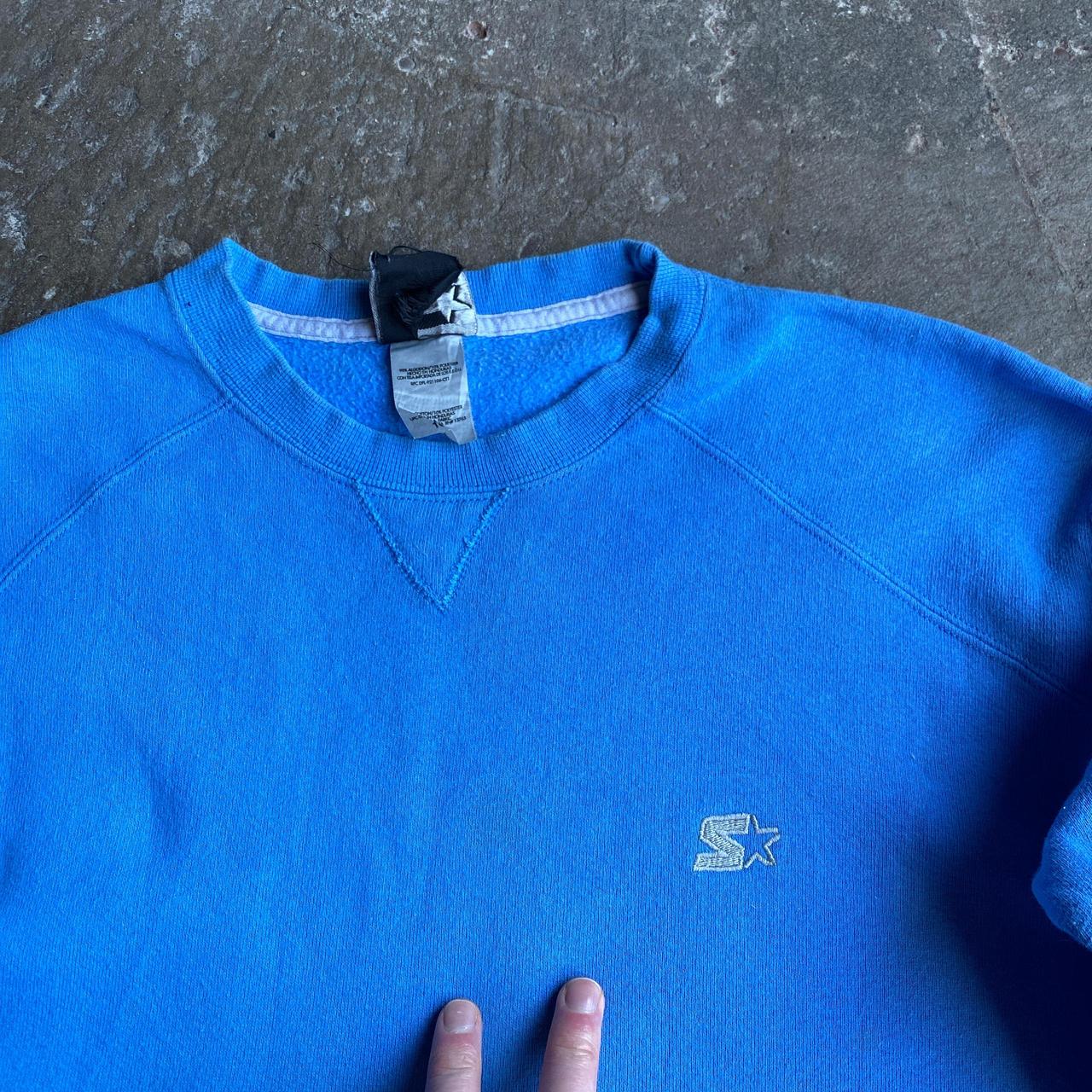 Blue Starter Embroidered Crewneck Sweatshirt - 16/18 (women’s)