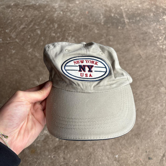 Vintage Light Green New York Cap