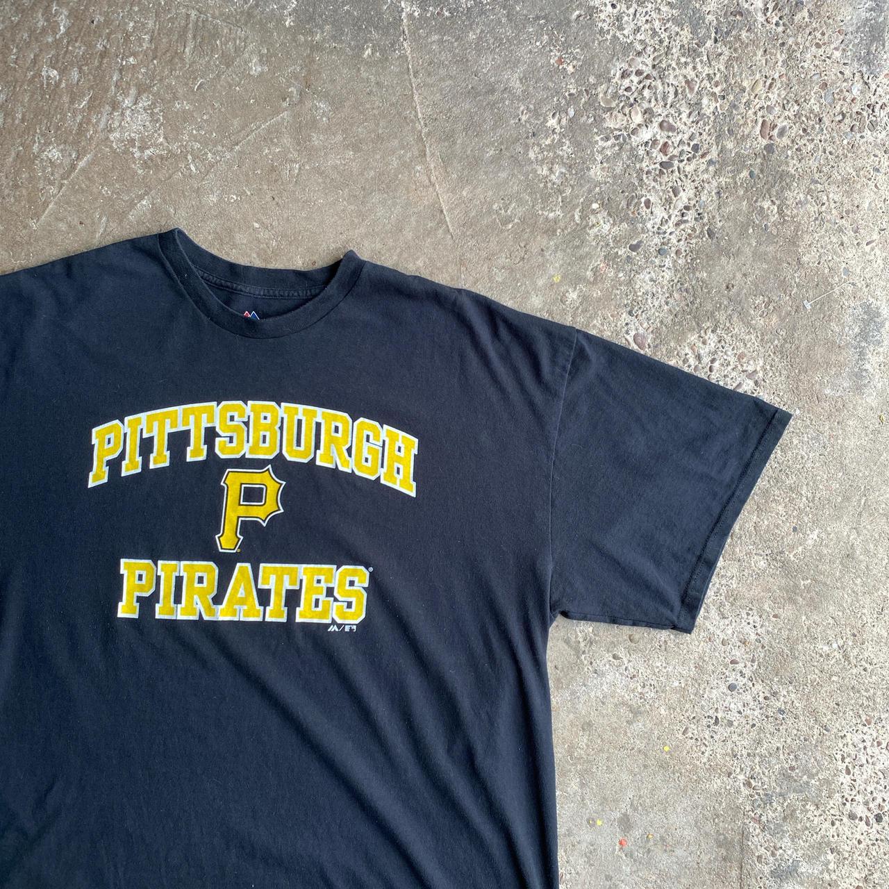 Black Pittsburgh Pirates Graphic T-Shirt - 2XL