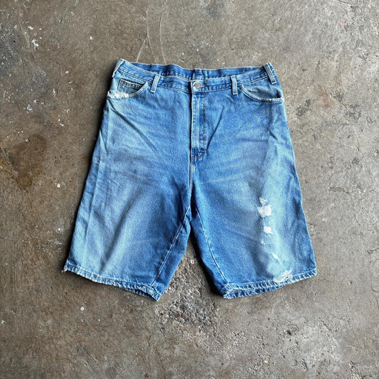 Blue denim Dickies Jorts