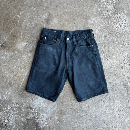 Dark Navy Levi Strauss Jean Shorts