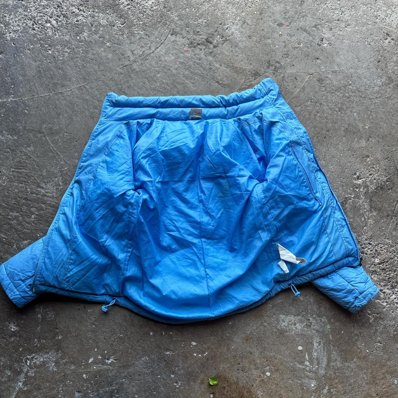 00s Blue Nike Puffer - S