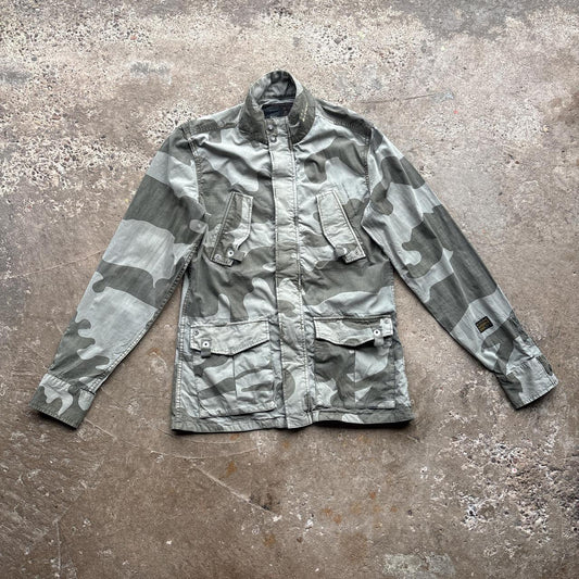 Grey Camo G-Star Raw Utility Jacket - M