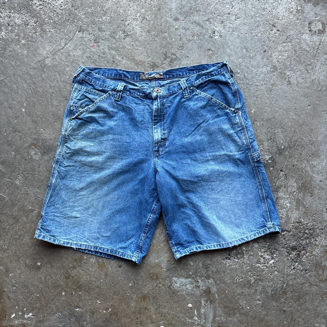 Blue denim Lee Jorts