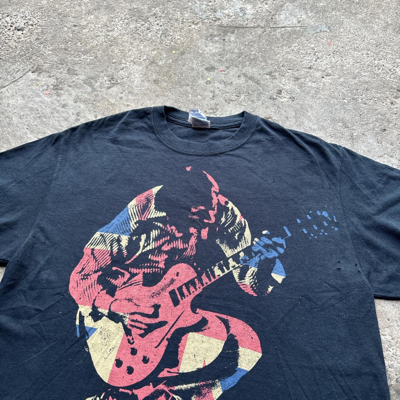00s black The Who t-shirt