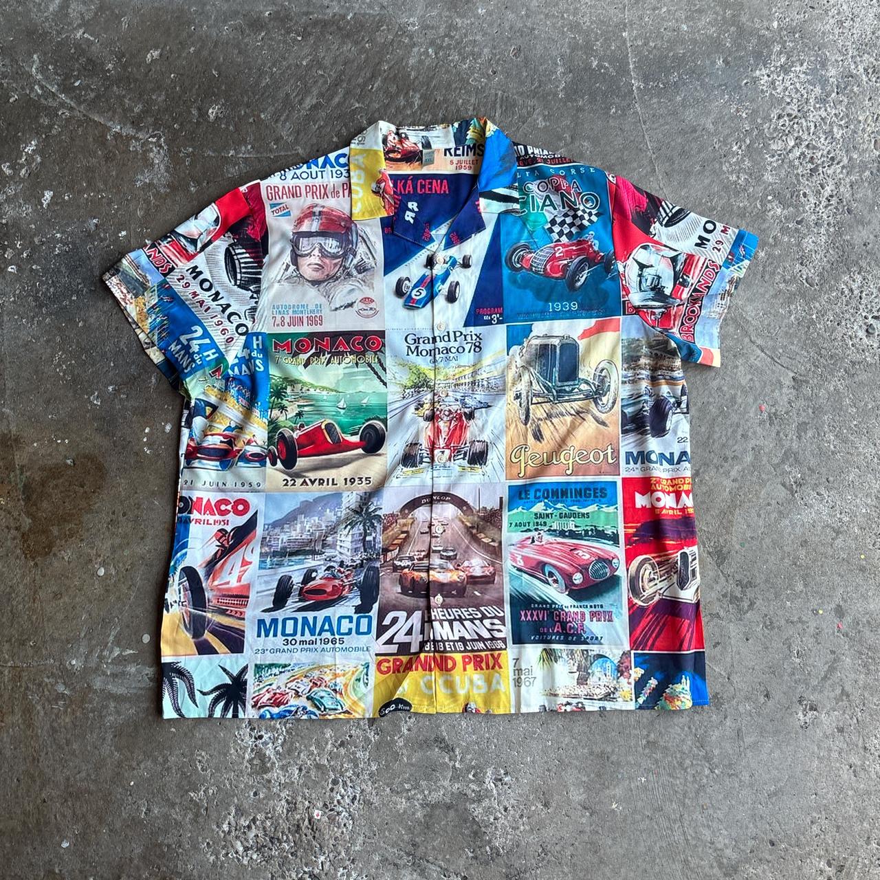 Vintage Formula 1 Graphic Short Sleeve Shirt
