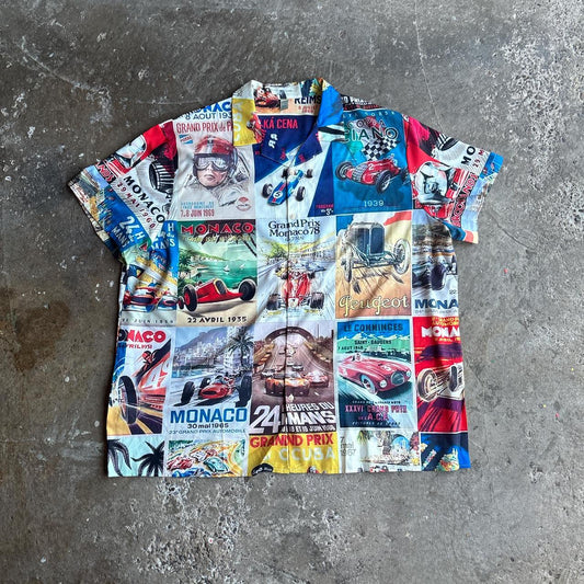 Vintage Formula 1 Graphic Short Sleeve Shirt