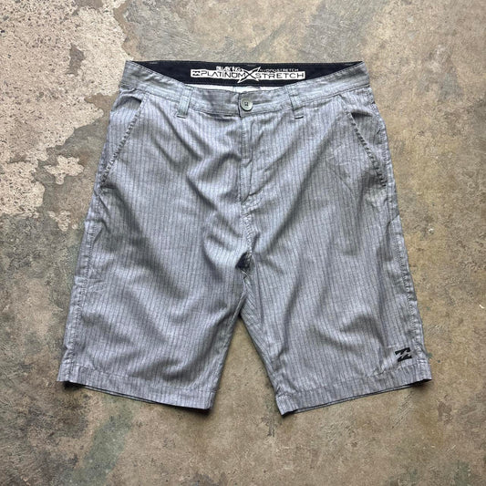 Grey Billabong pin stripe shorts - W31