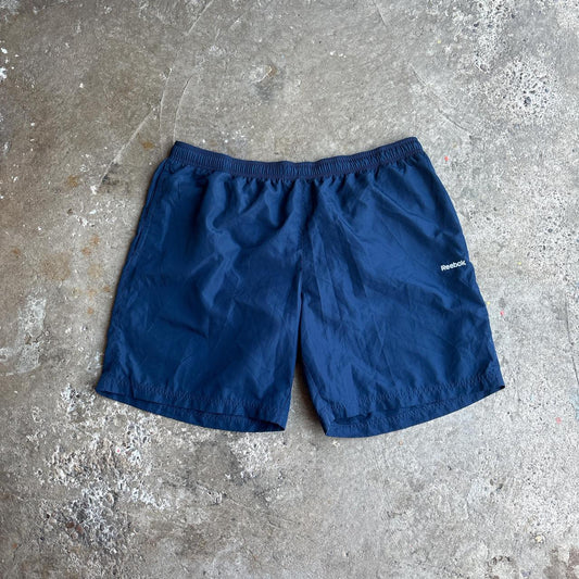 Navy Reebok Sports Shorts
