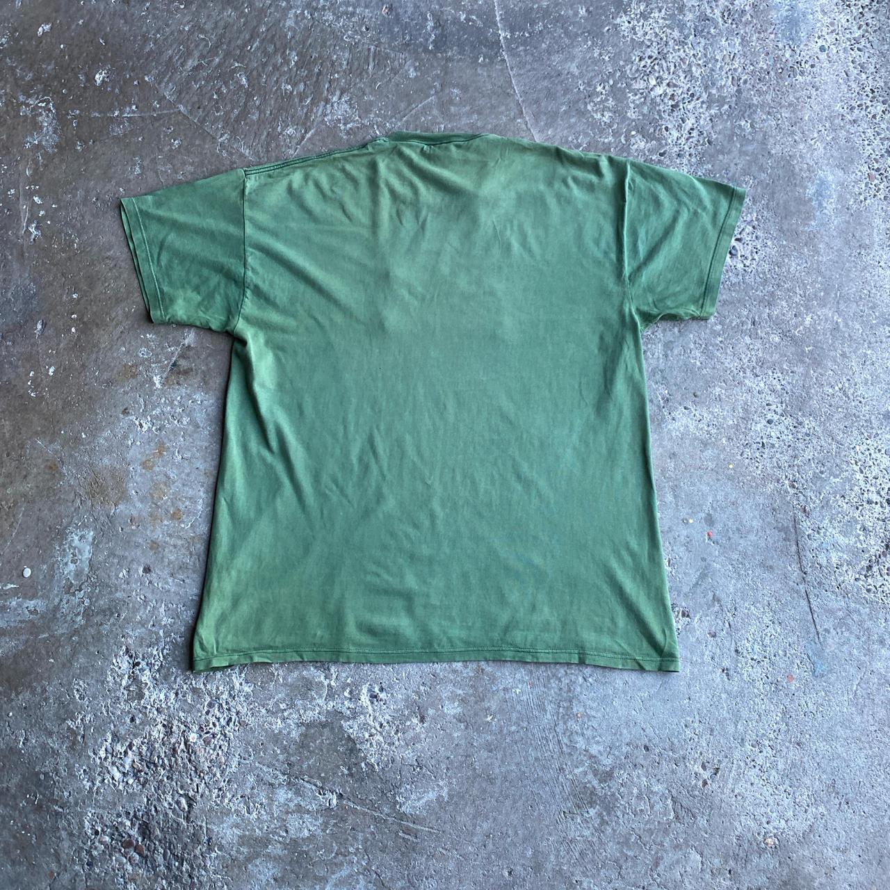 Green Embroidered Central Park T-Shirt - XL