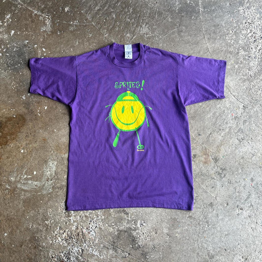 Purple Graphic Sprite Single Stitch T-Shirt