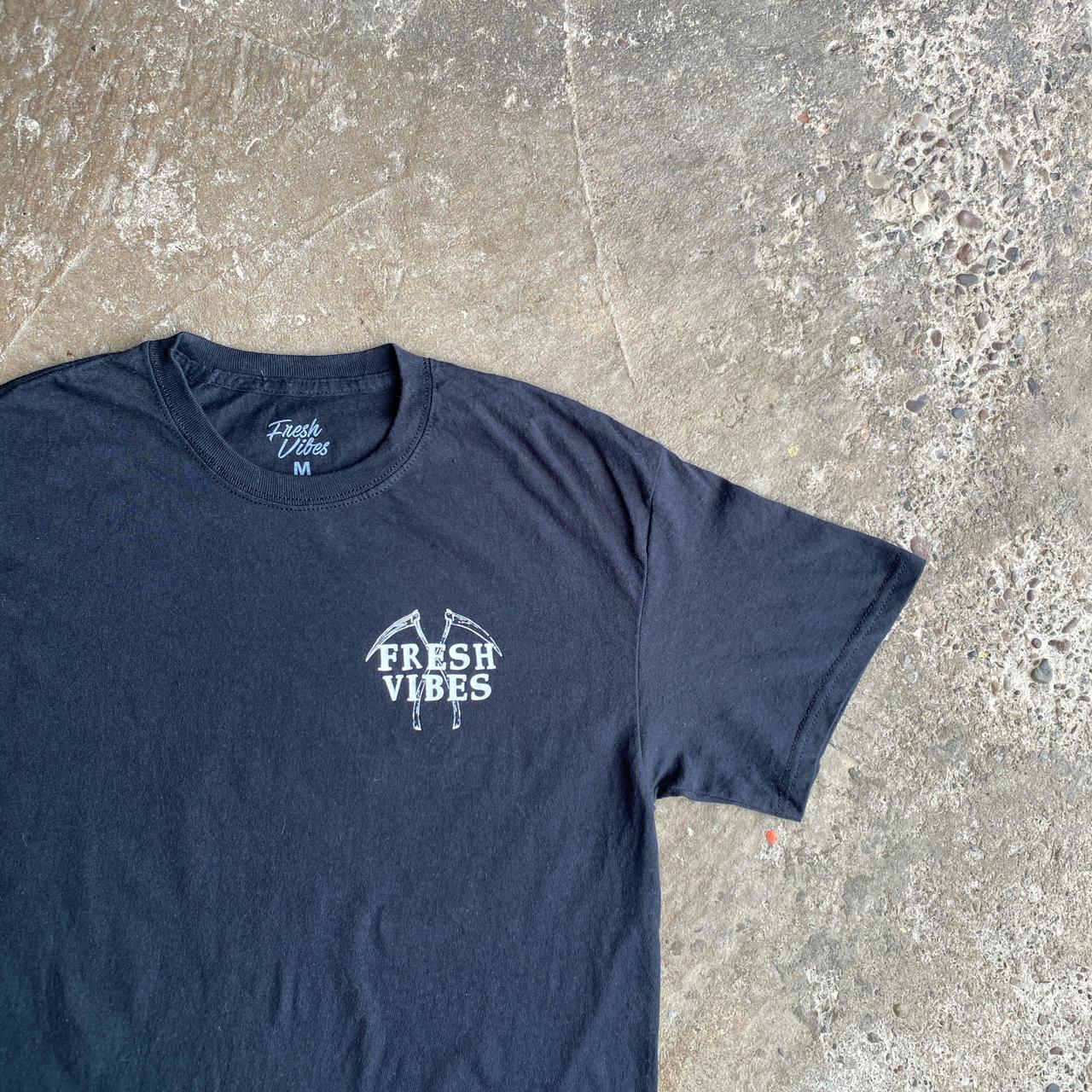 Funny Black Graphic Beer T-Shirt - M