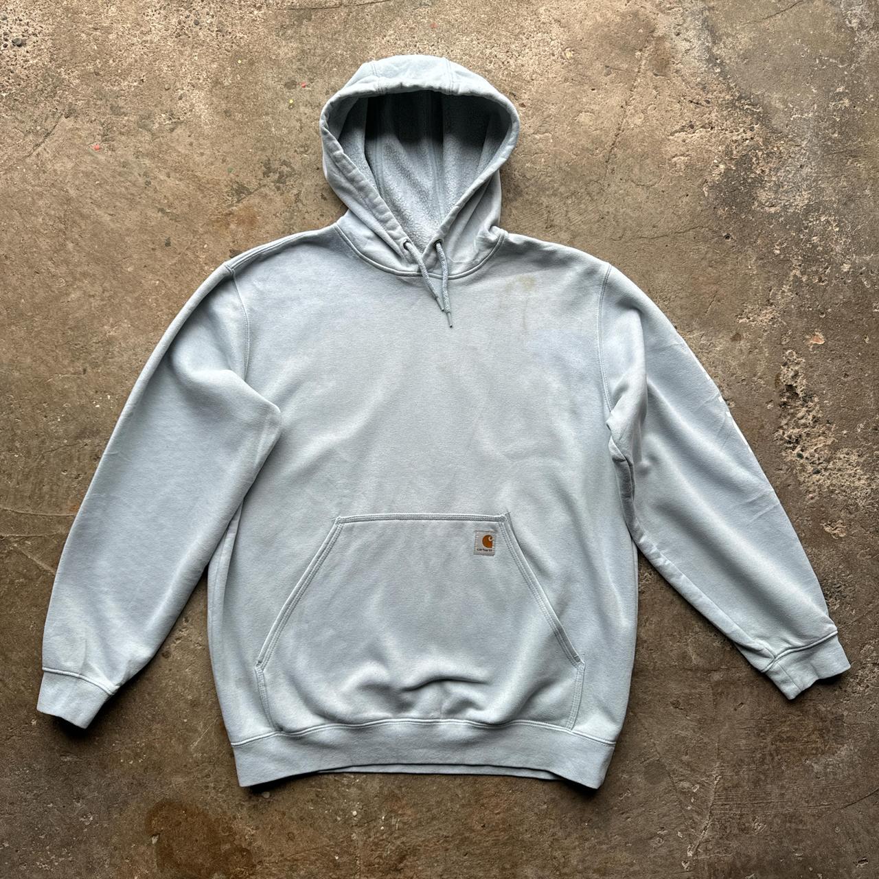 Light blue Carhartt hoodie