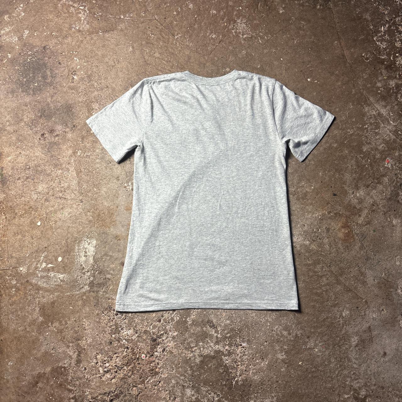Grey Button Up Carhartt T-Shirt - S
