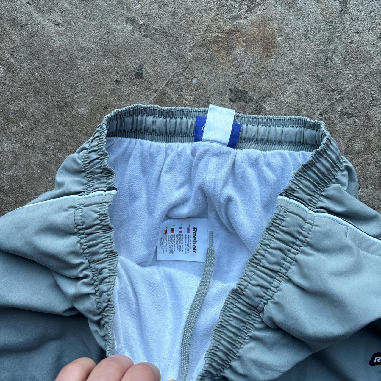 Grey vintage Reebok track pants