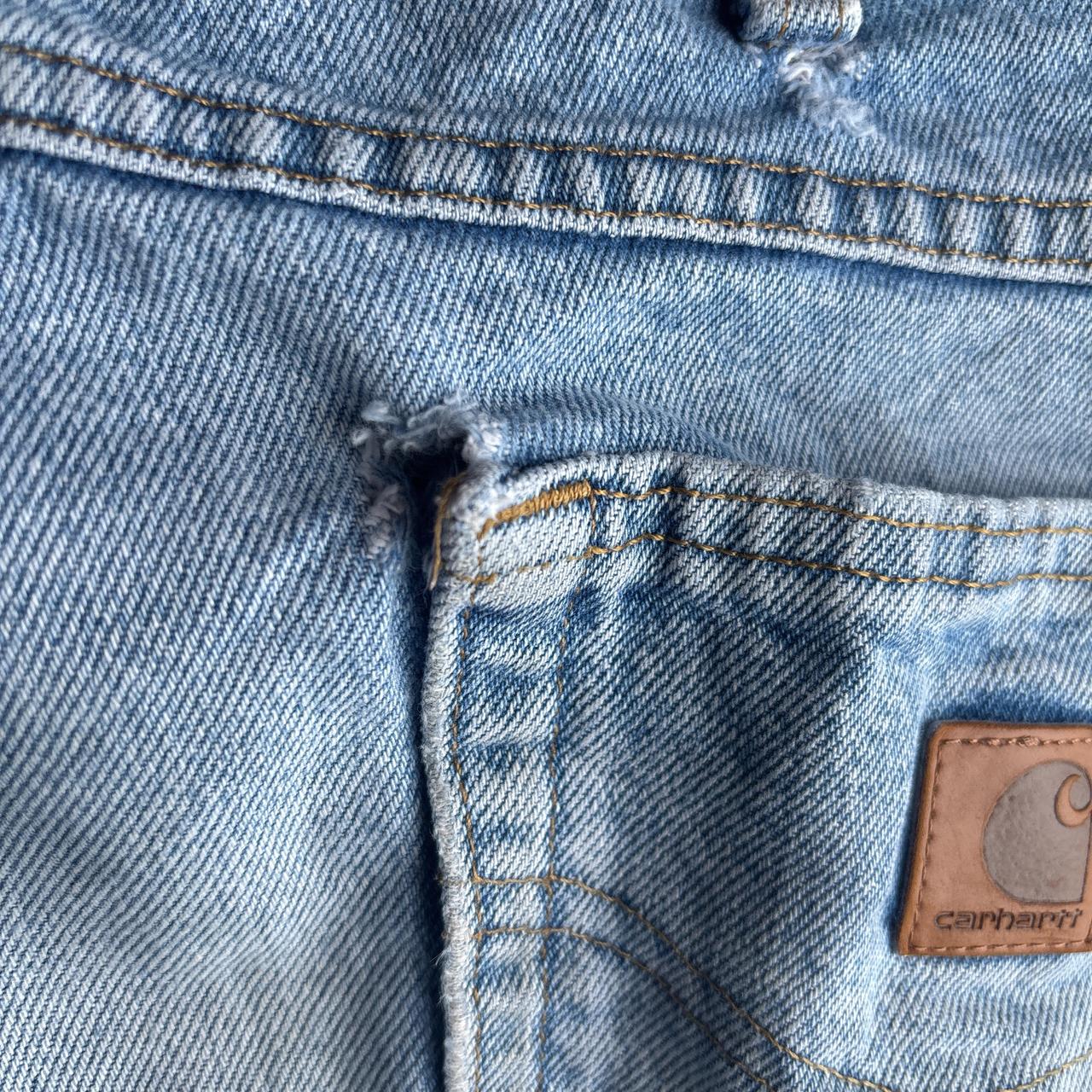 Light Blue Carhartt Jeans - W38