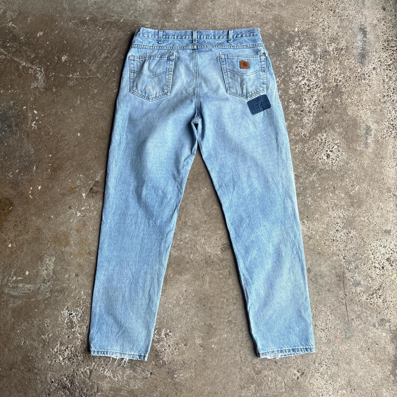 Light Blue Carhartt Jeans - W38