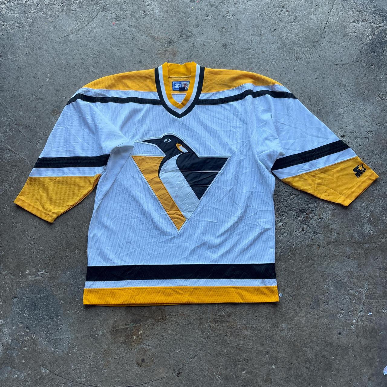 Vtg Pittsburgh Penguins Starter Jersey Mens 1990s NHL Hockey Jersey